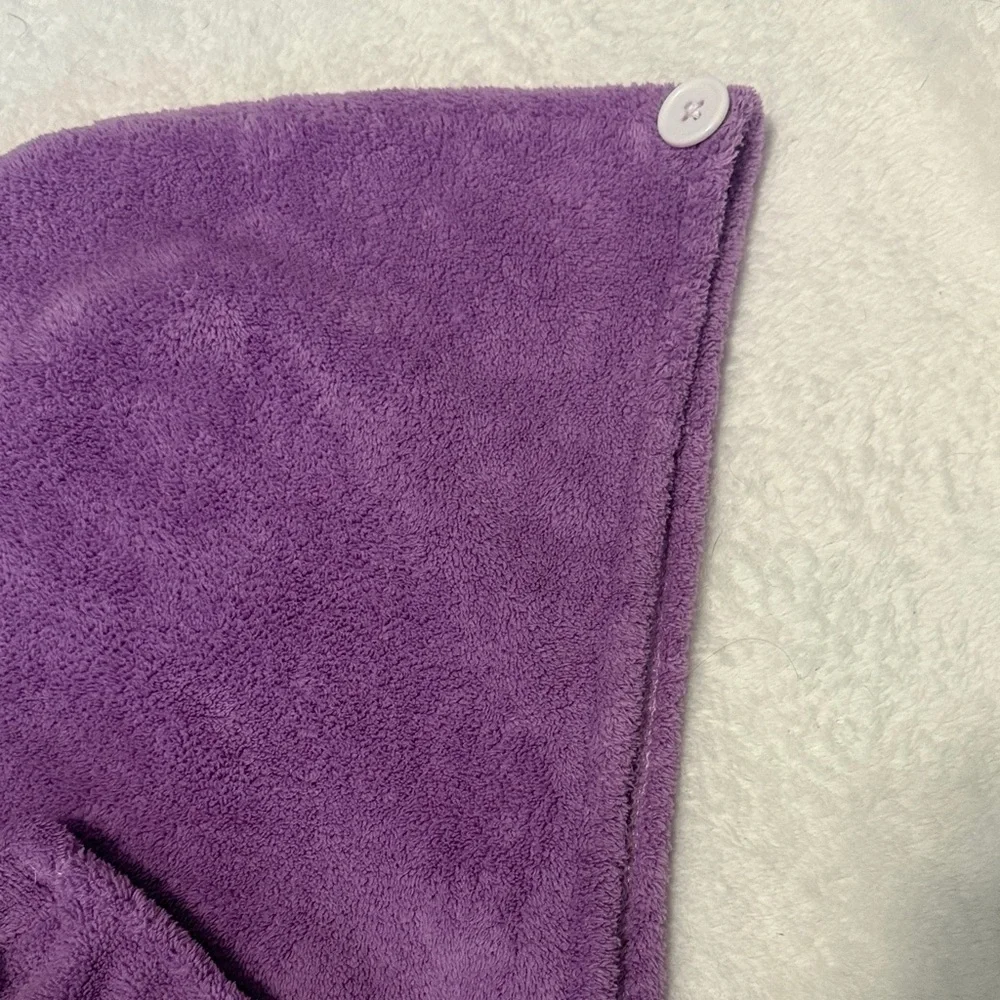 Set of two Bliss Purple Head Towels